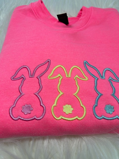 Bunny 3D Puff Sweater