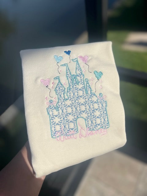 Embroidered Magical Castle